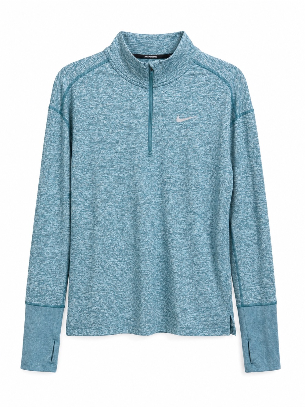 Nike Running Dri-FIT Women’s Teal Heather 1/2 Zip Pullover
